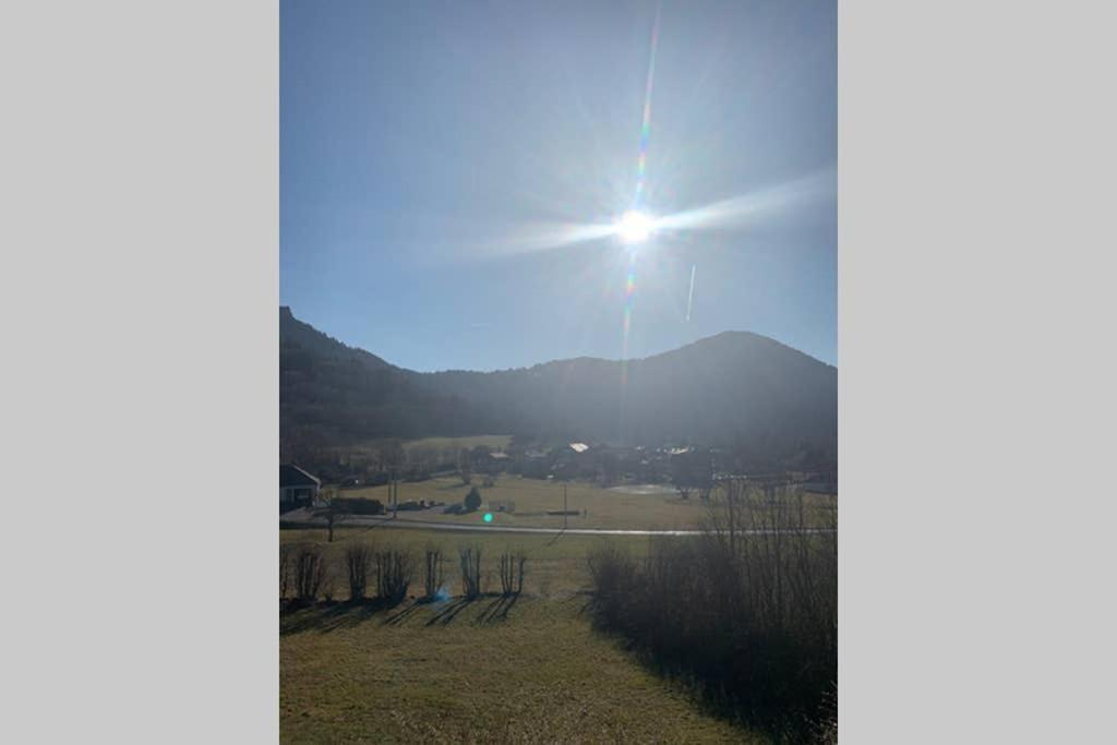 Studio Agreable Et Cosy Avec Vue Sur Les Memises Thollon-les-Memises Exteriör bild